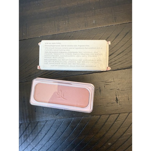 Mary Kay Powder Perfect Cheek‎ Color Brushed Suede 3798 NEW IN BOX Discontinued - Picture 3 of 3